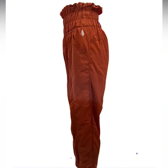 Free People Movement The Way Home Joggers Cinnamon Orange Track Pants - Picture 4 of 7